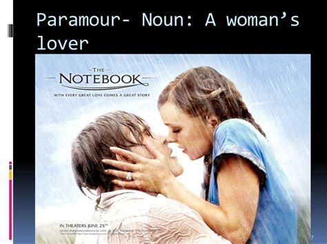 paramour noun .